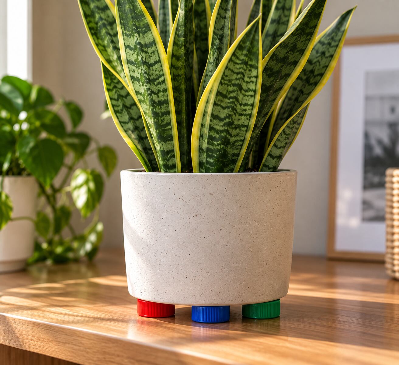 Este truco sencillo ayuda a que las plantas no reciban más agua de la que necesitan