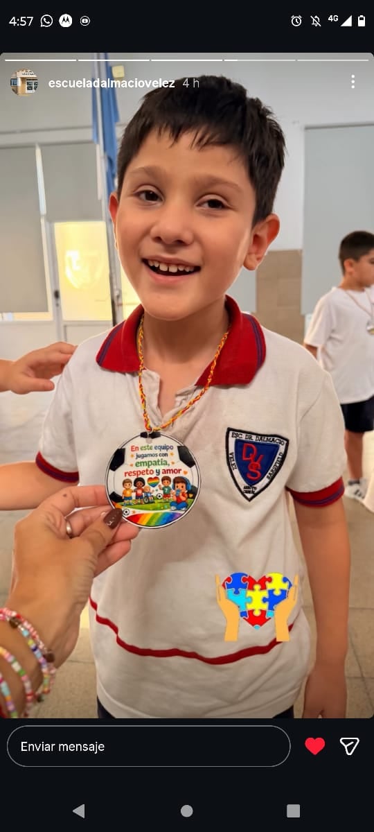 Bauti y las medallas a la inclusión