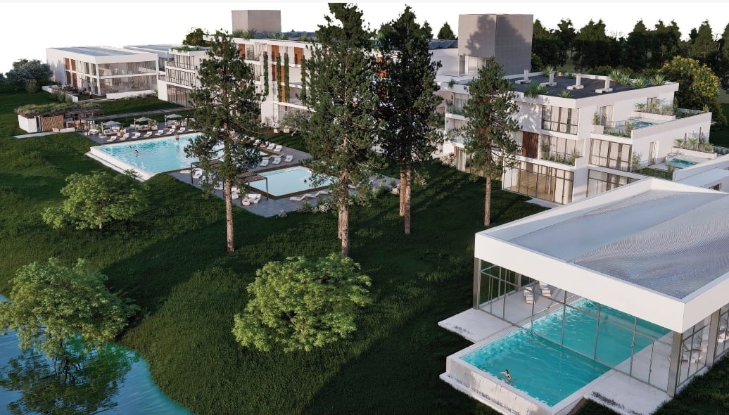 Render del nuevo hotel cuatro estrellas con 84 habitaciones