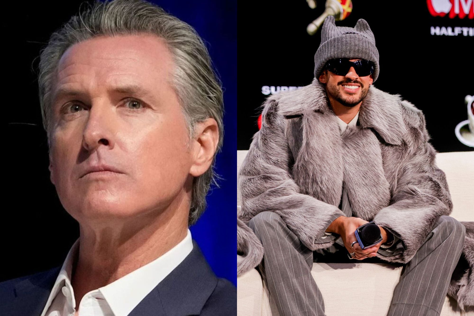 Sorpresa oficial en California: Gavin Newsom declara el Día de Bad Bunny por el Super Bowl 2026