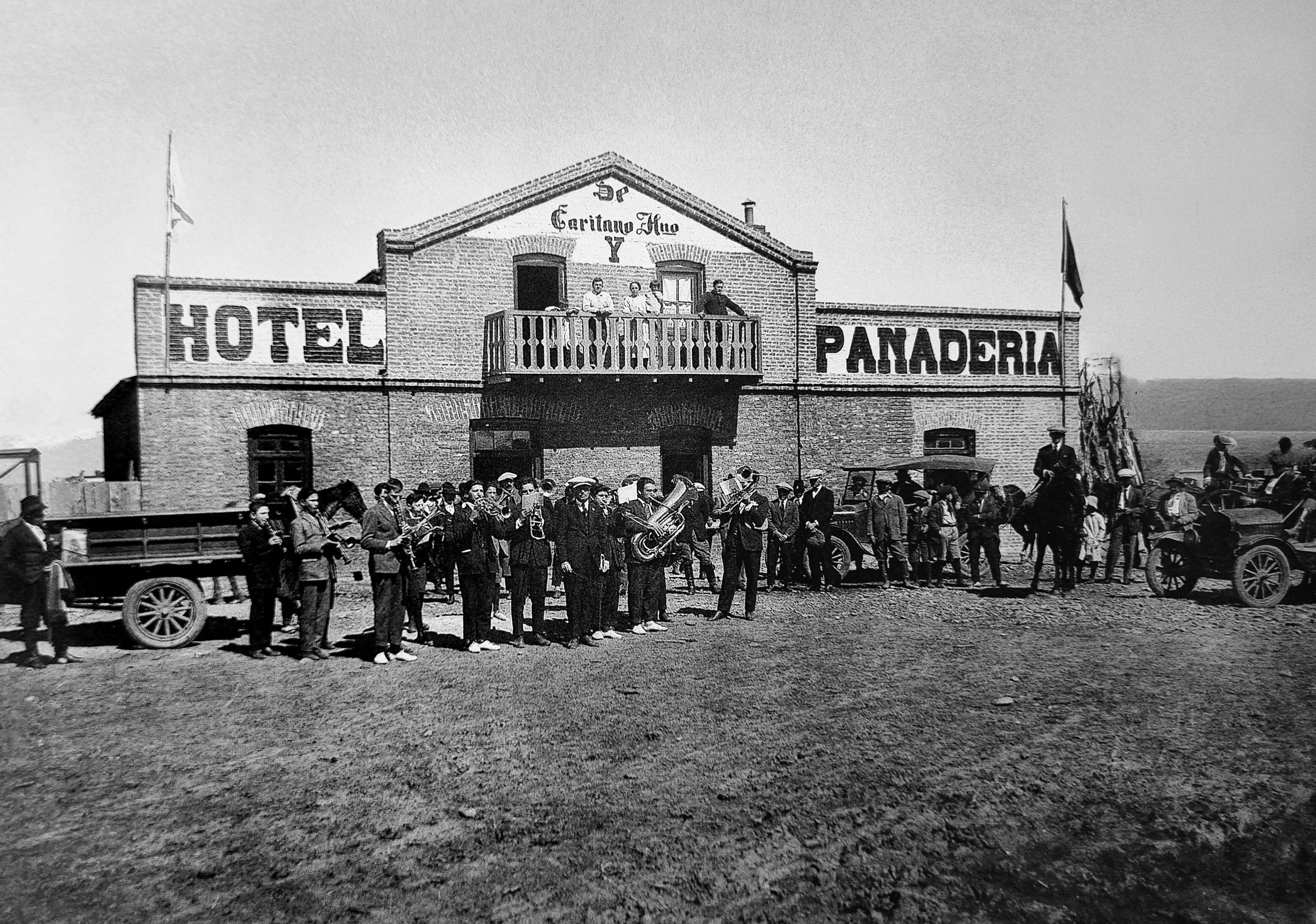 Fiesta cívica en Trevelin. ca 1926.