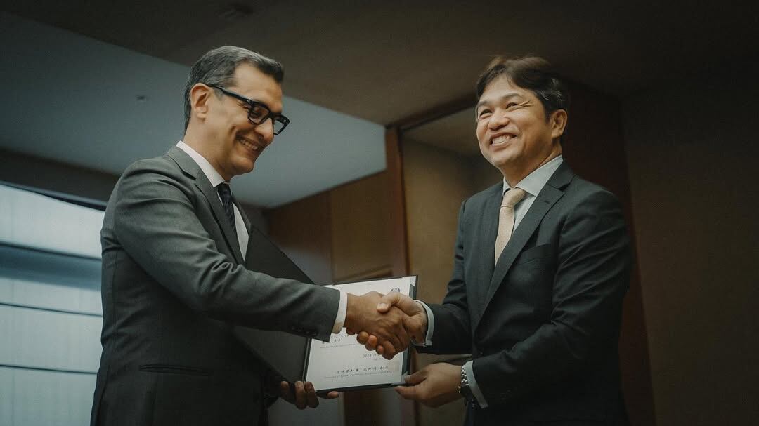 Álvaro Pérez Miranda fue nombrado Embajador de Buena Voluntad de la cocina japonesa