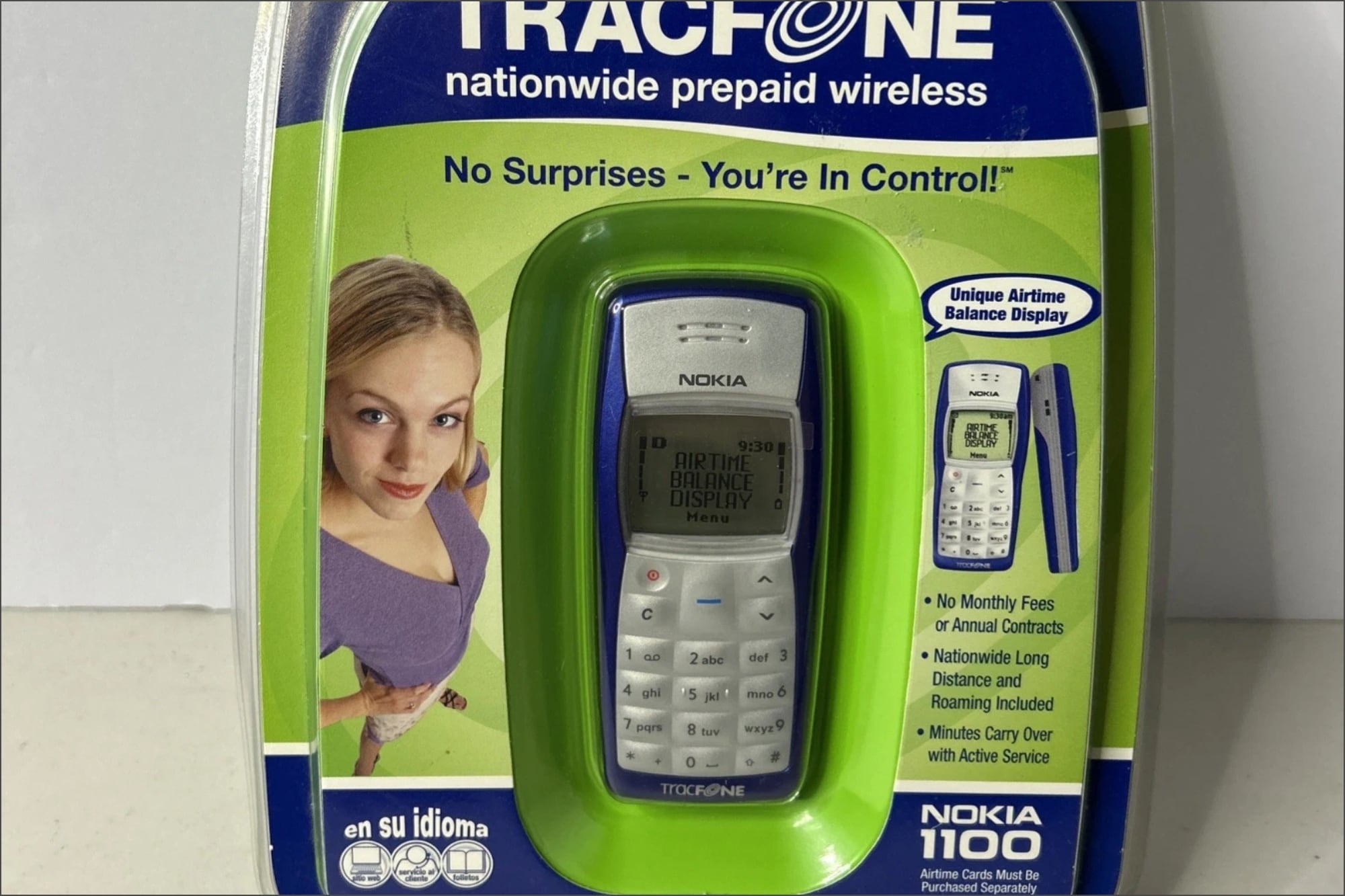 El Nokia 1100 fue el modelo de teléfono celular más vendido de la historia