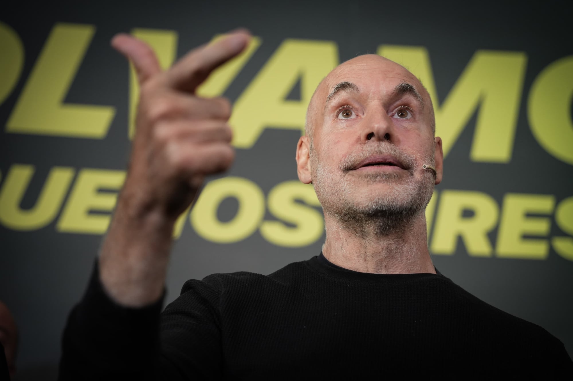 Horacio Rodríguez Larreta con su nueva fuerza política porteña