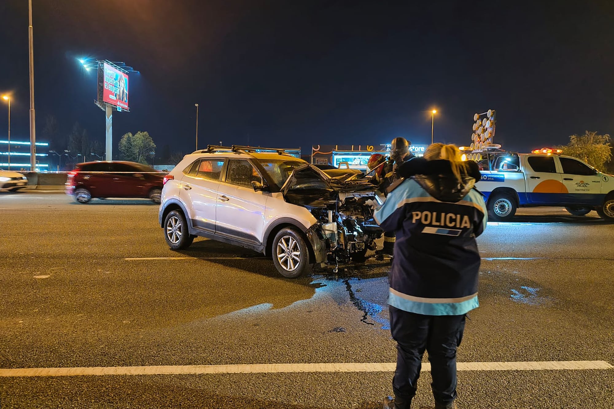 El mortal accidente ocurrió a la altura del kilómetro 17 de la autopista Panamericana, en Martínez