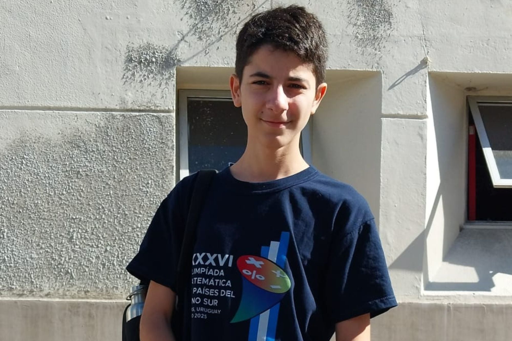 El chico brillante de La Plata: tiene 15 años y representará al país en Shanghái en la Olimpiada Internacional de Matemática