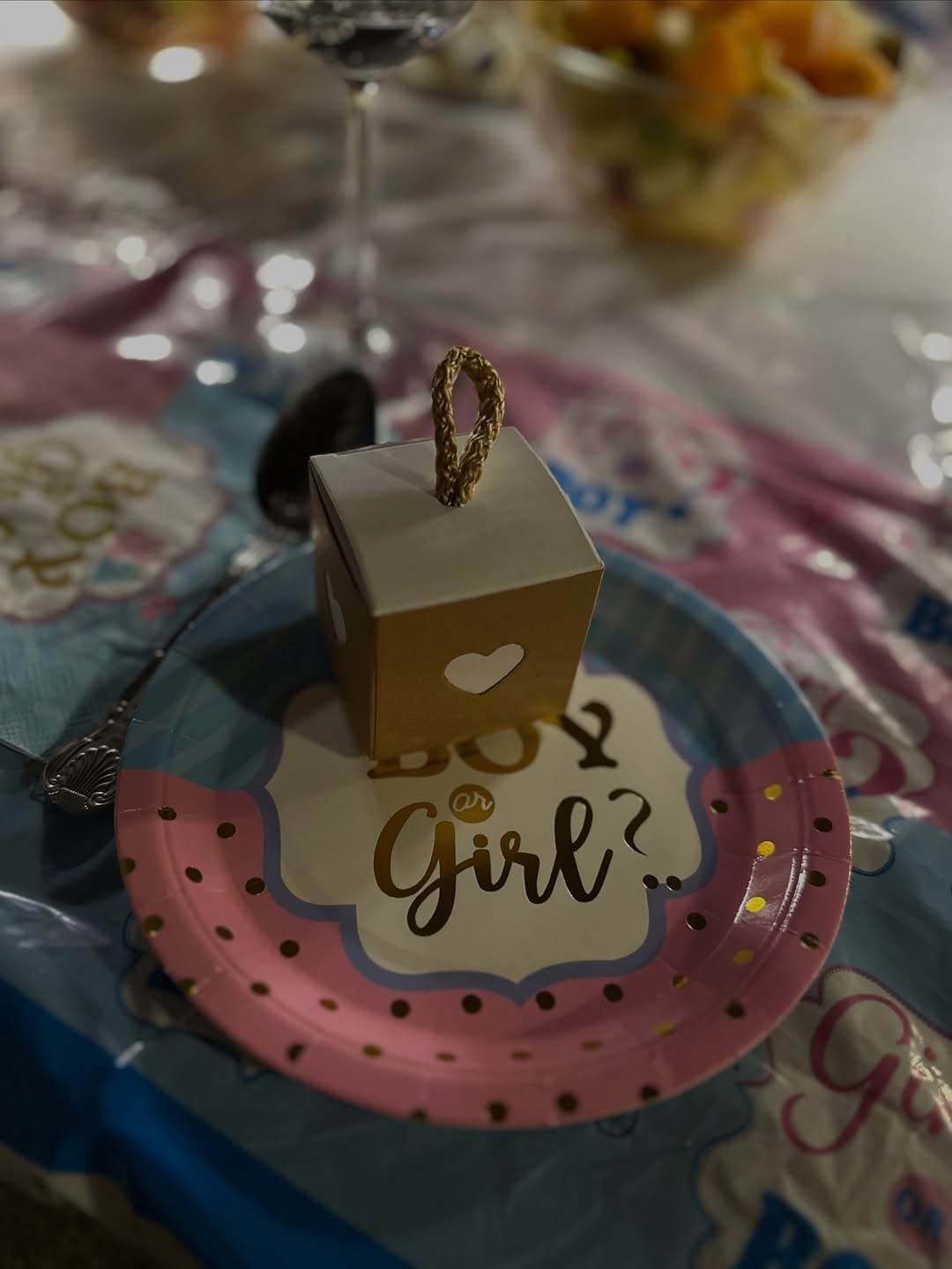 La ambientación de la fiesta mantuvo un estilo sencillo y delicado