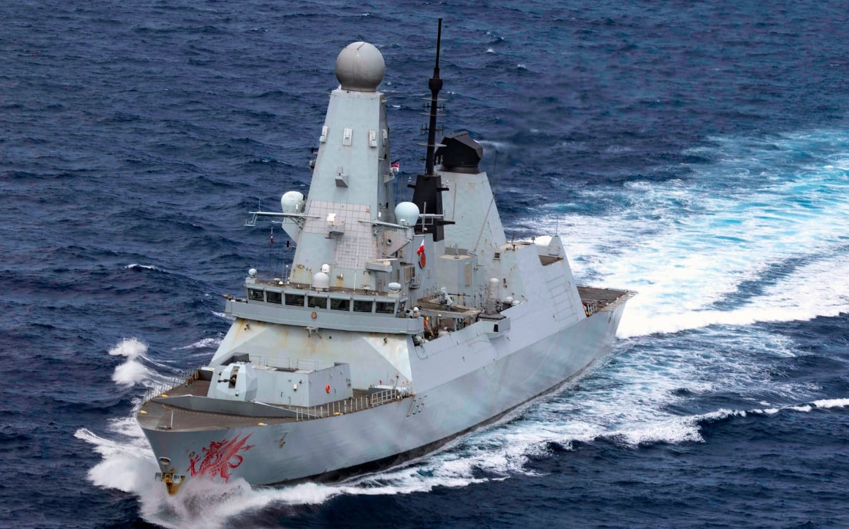 Reino Unido envía un destructor a Medio Oriente y advierte sobre una futura misión en el estrecho de Ormuz