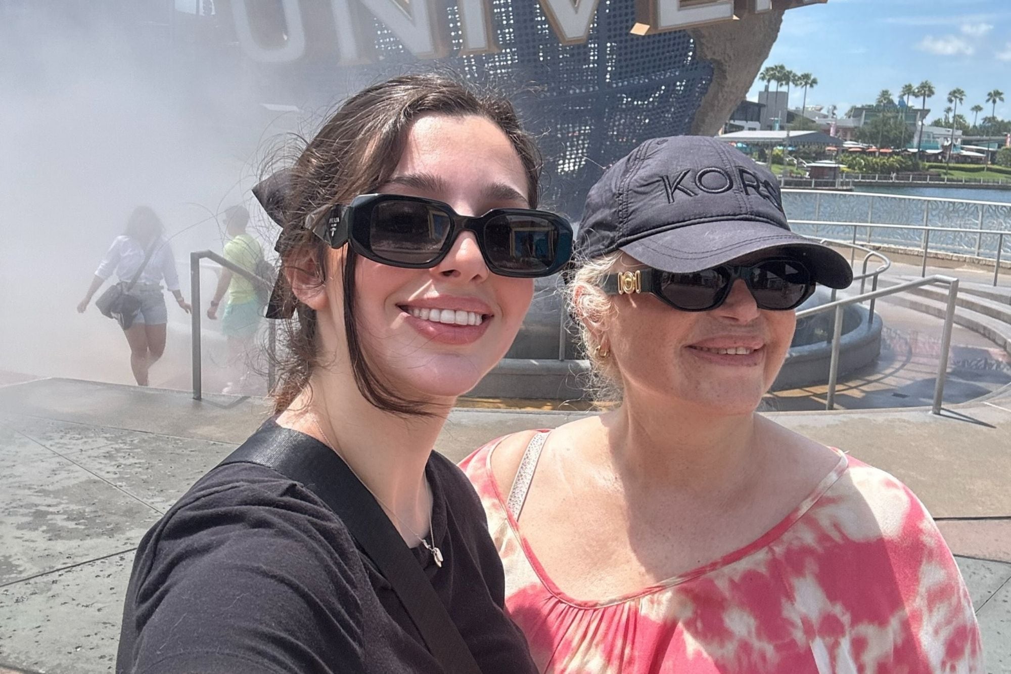Recientemente, Marcela Ortiz había visitado los parques temáticos en Orlando, Estados Unidos, junto a su hija Shelsian