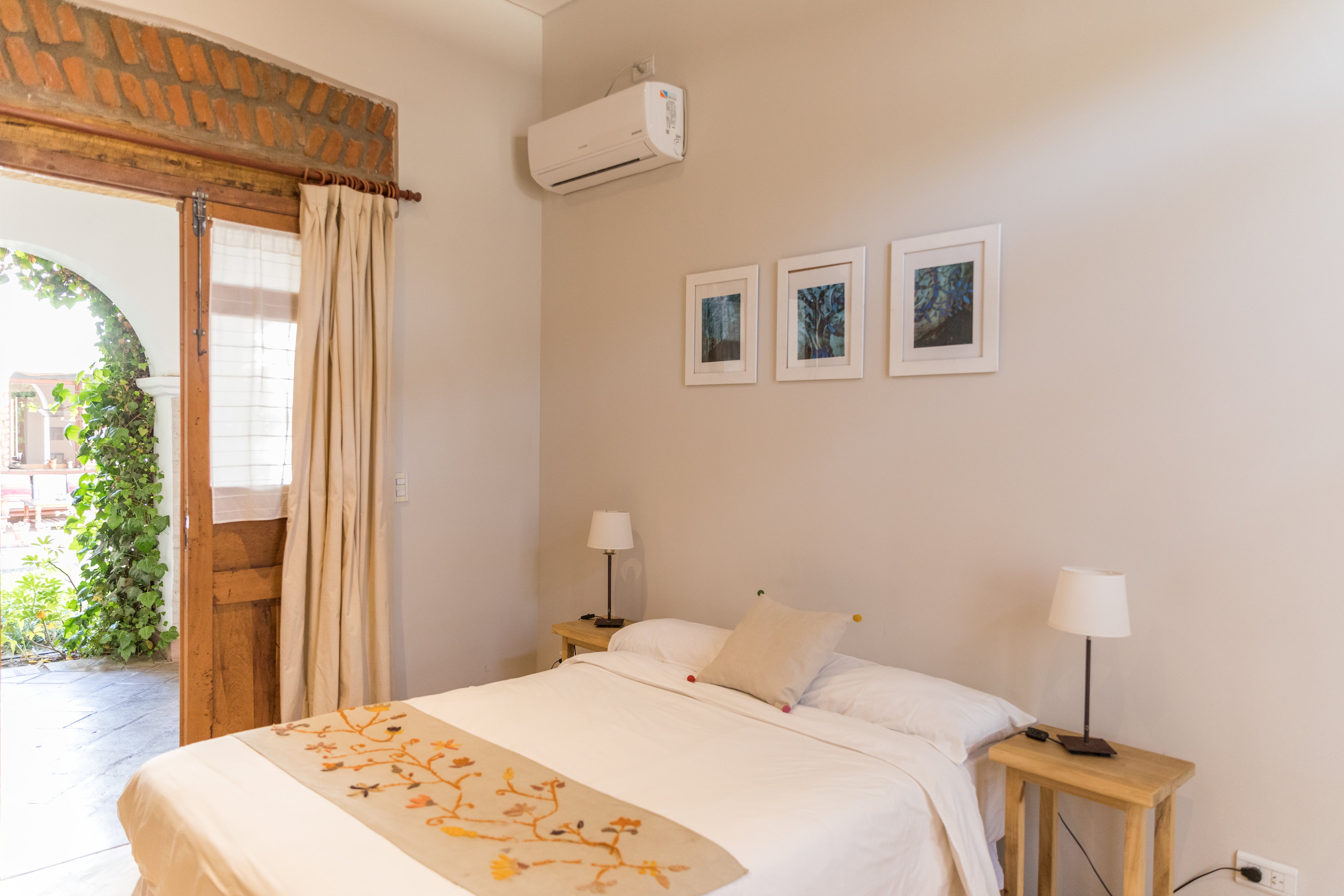Una de las habitaciones de Vieja Posada.