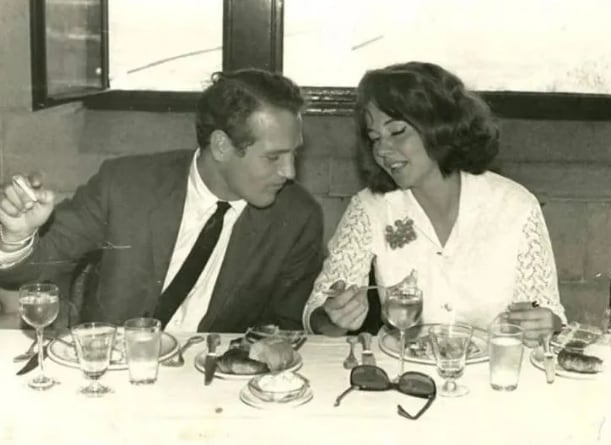 Pinky conoció a Paul Newman en un almuerzo en el Golf Club de Mar del Plata