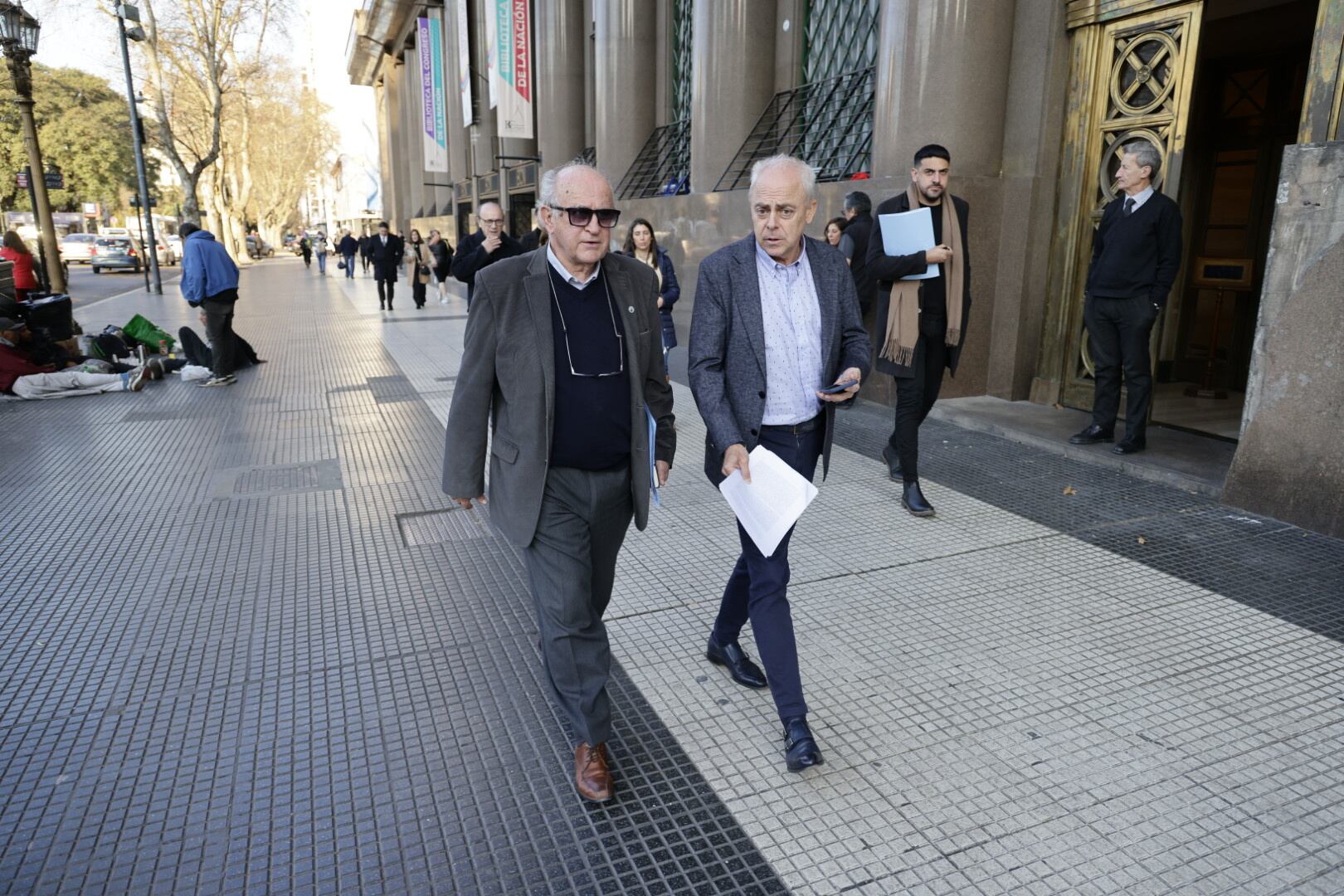 reunión de la comisión de inteligencia de senadores. Parrilli
