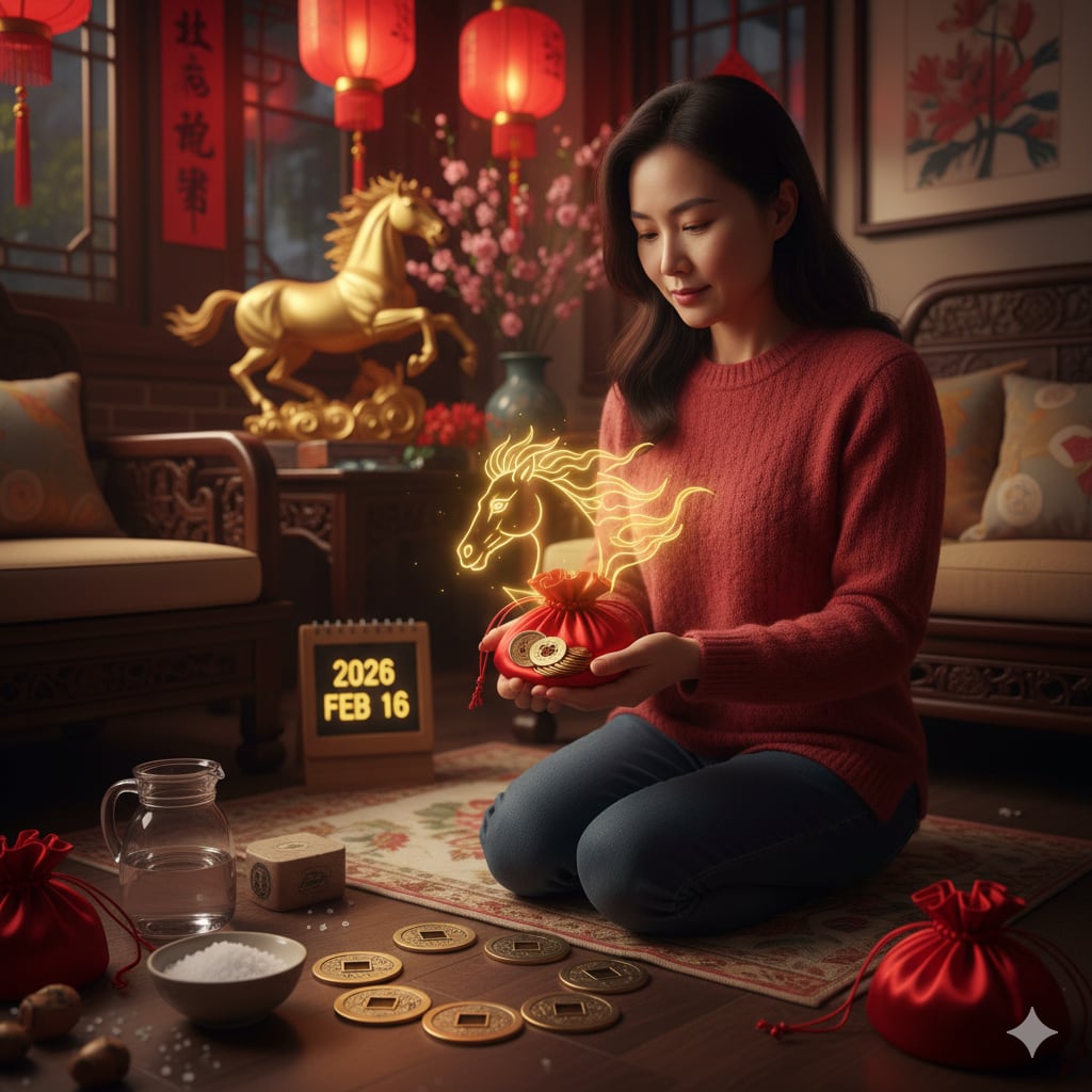 El ritual de las monedas para atraer abundancia de cara al inicio del Año del Caballo de Fuego