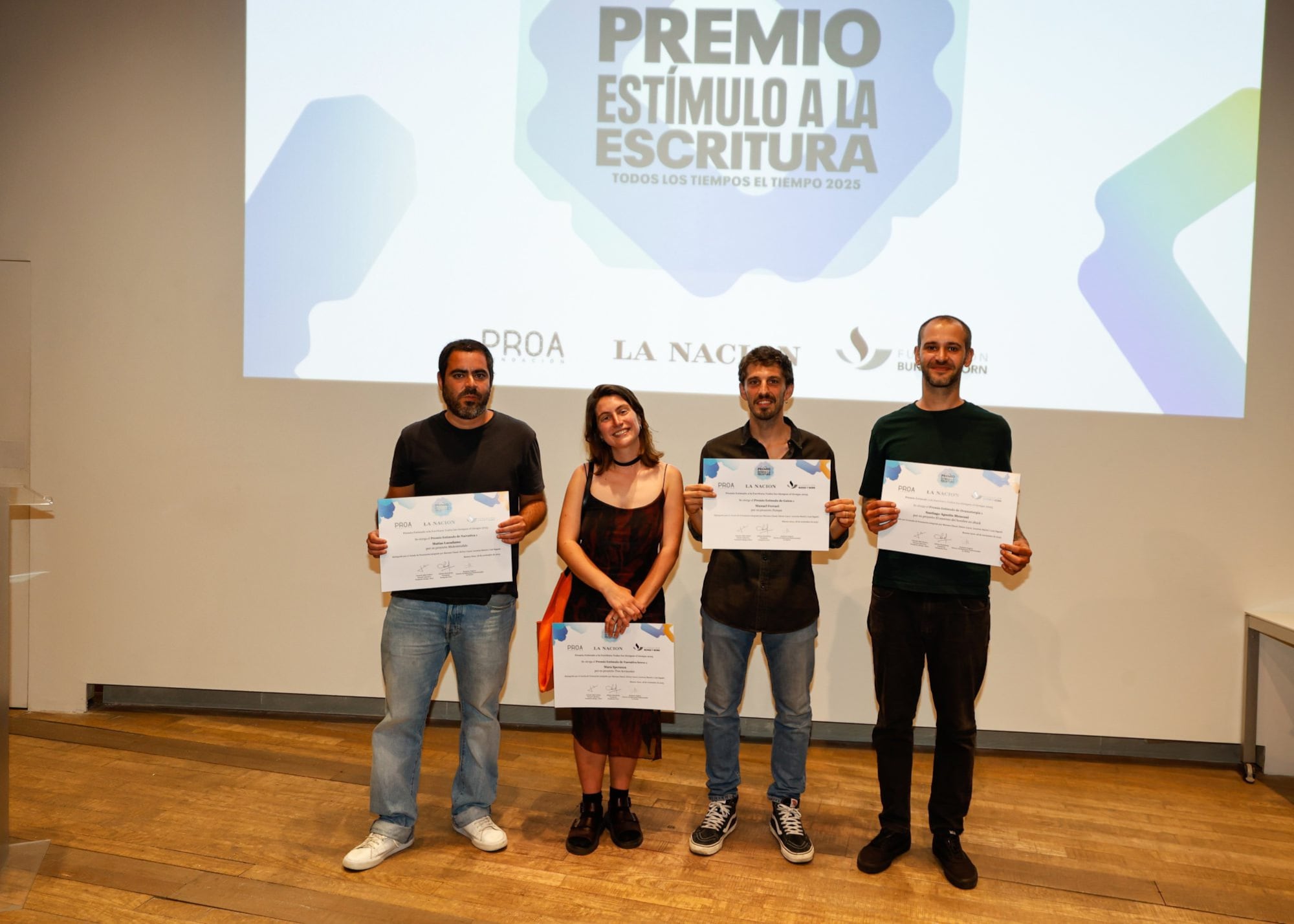 Se anunciaron los ganadores del Premio Estímulo a la Escritura