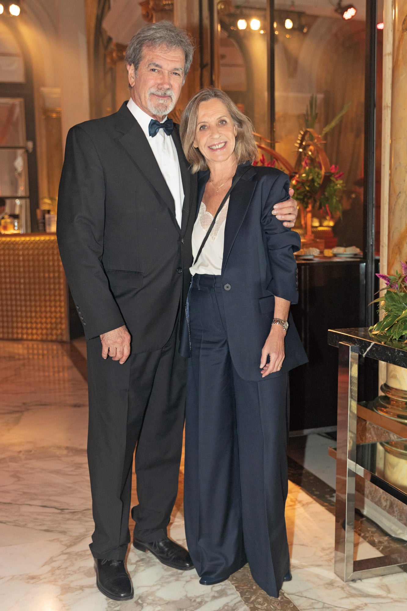 El actor Edgardo Moreira y su pareja, la abogada laboralista y actriz Josefina Tajes