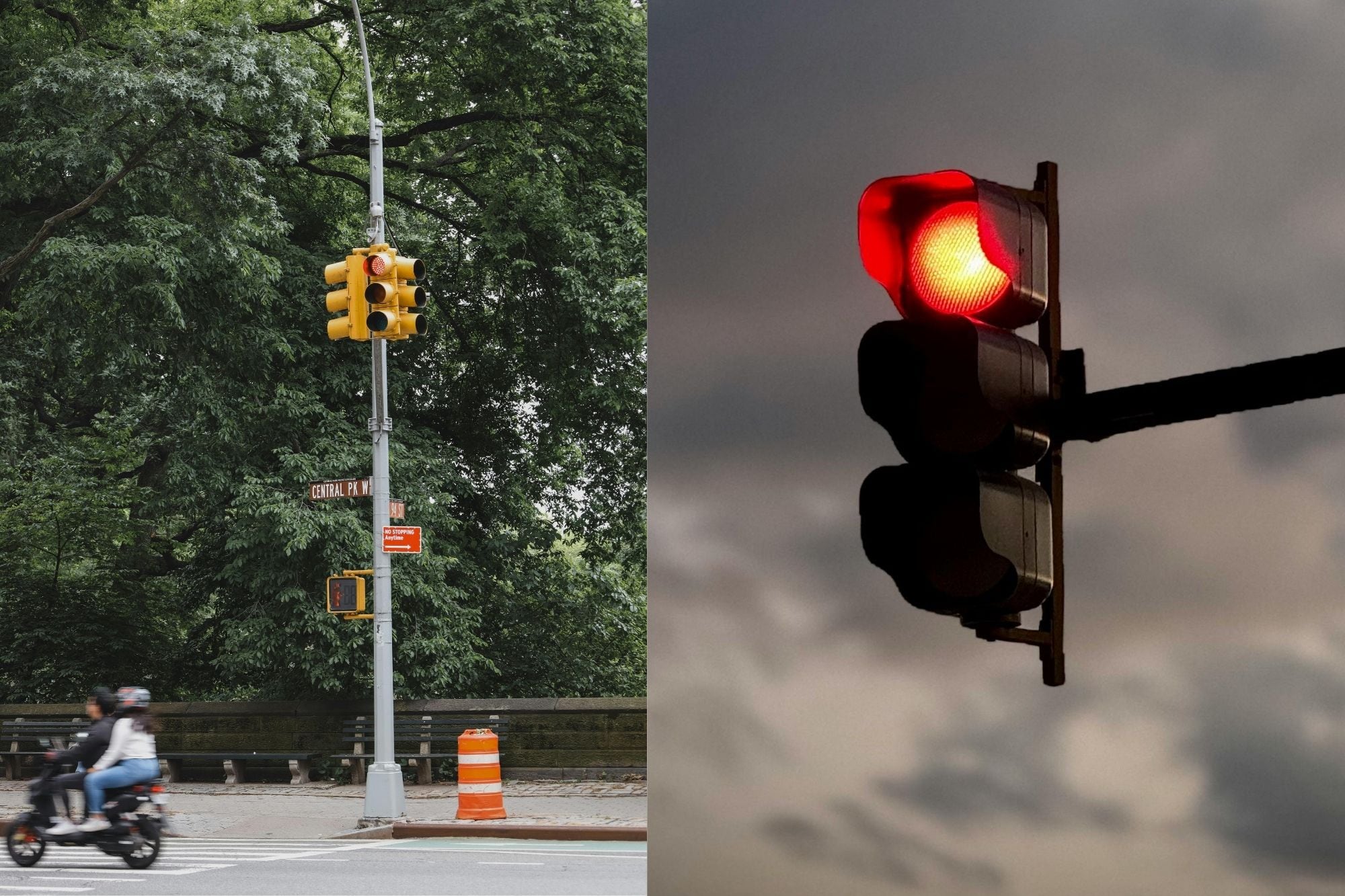 Norma oficial del DMV: qué significa una luz roja intermitente en Nueva York y qué debe hacer el conductor