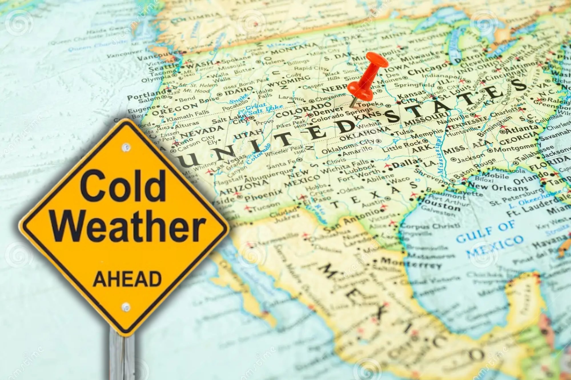 Clima hoy en Estados Unidos: bajas temperaturas en Florida y avance de las olas de frío este miércoles 14 de enero