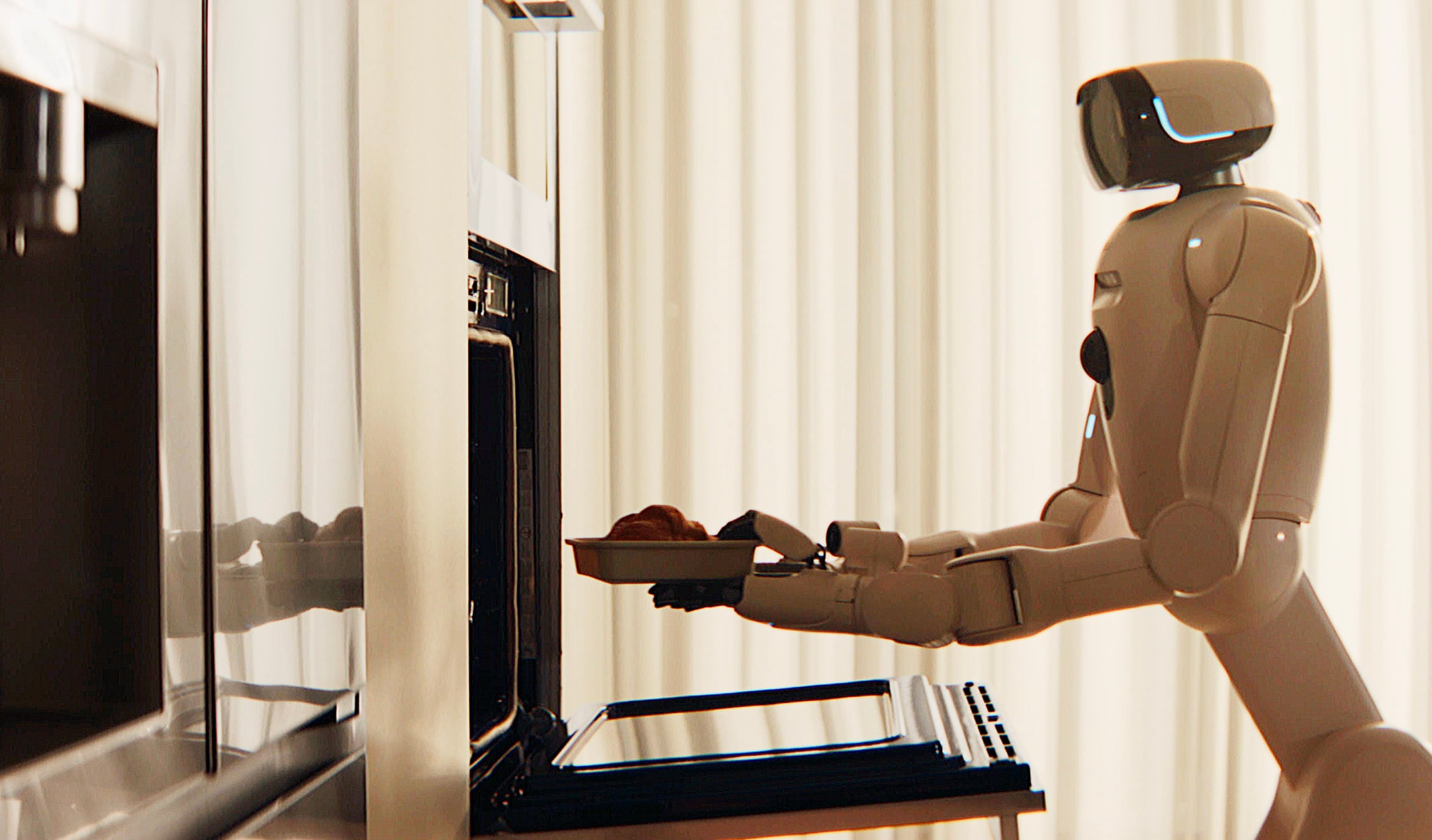 LG presentó a CLOiD, un robot que ayuda con las tareas hogareñas