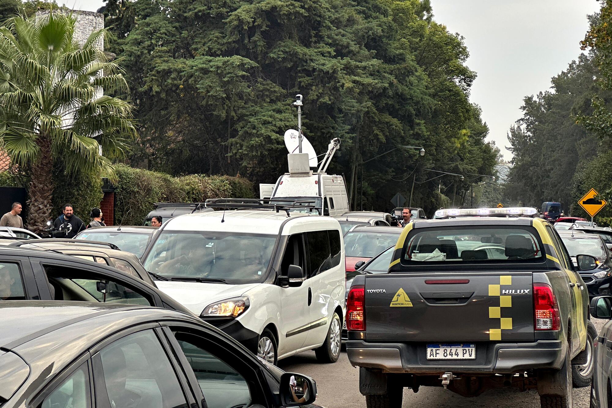 El ingreso a Mapuche está fuertemente custodiado
