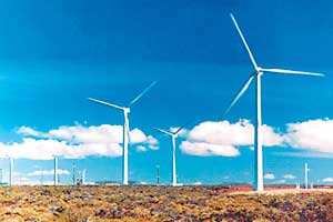 Con la tecnología de la planta se podrá almacenar la energía producida por molinos eólicos