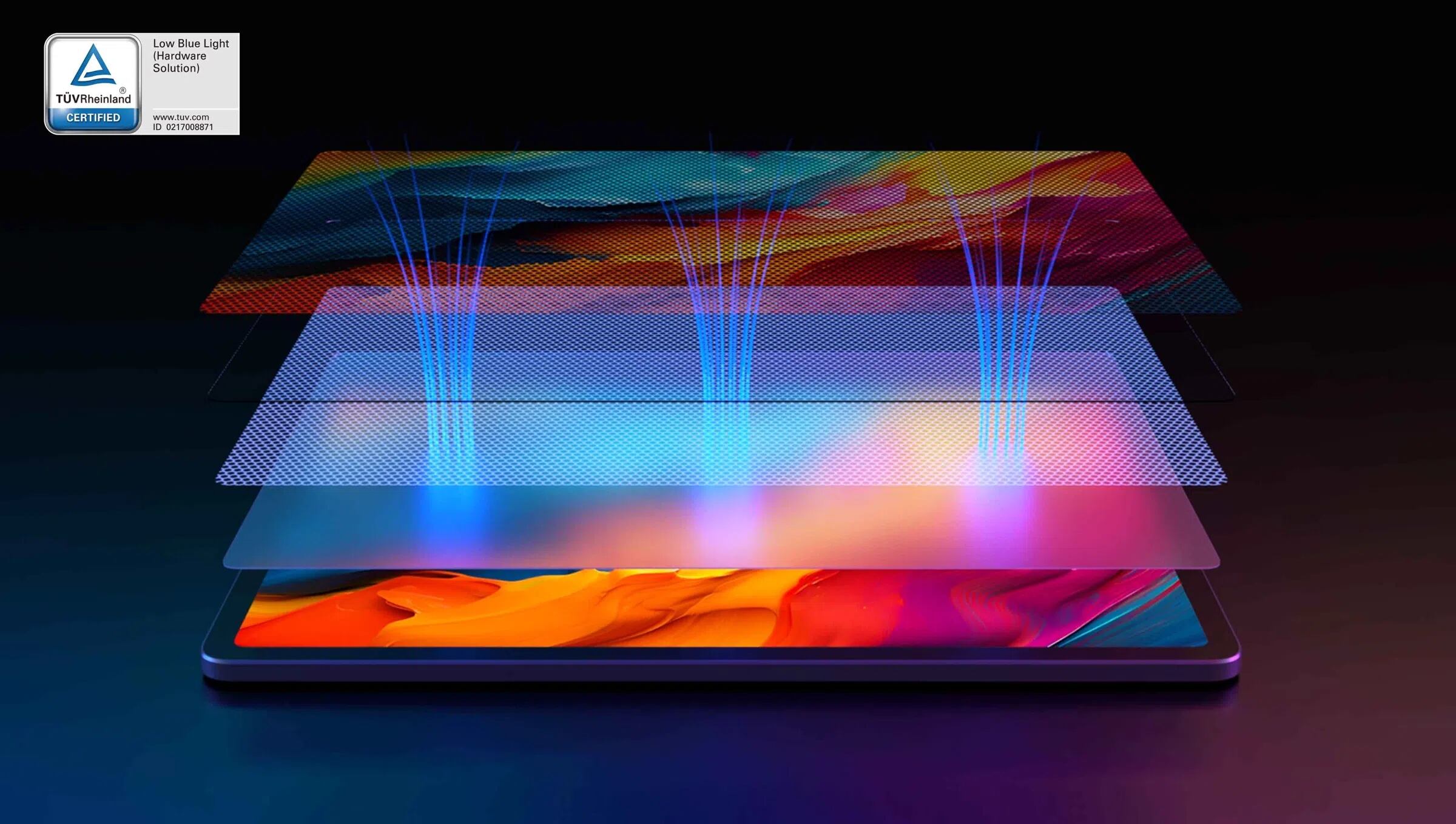 El filtro polarizador Nxtpaper integrado en la pantalla que reduce los reflejos y la luz azul, además de darle un aspecto de tinta electrónica