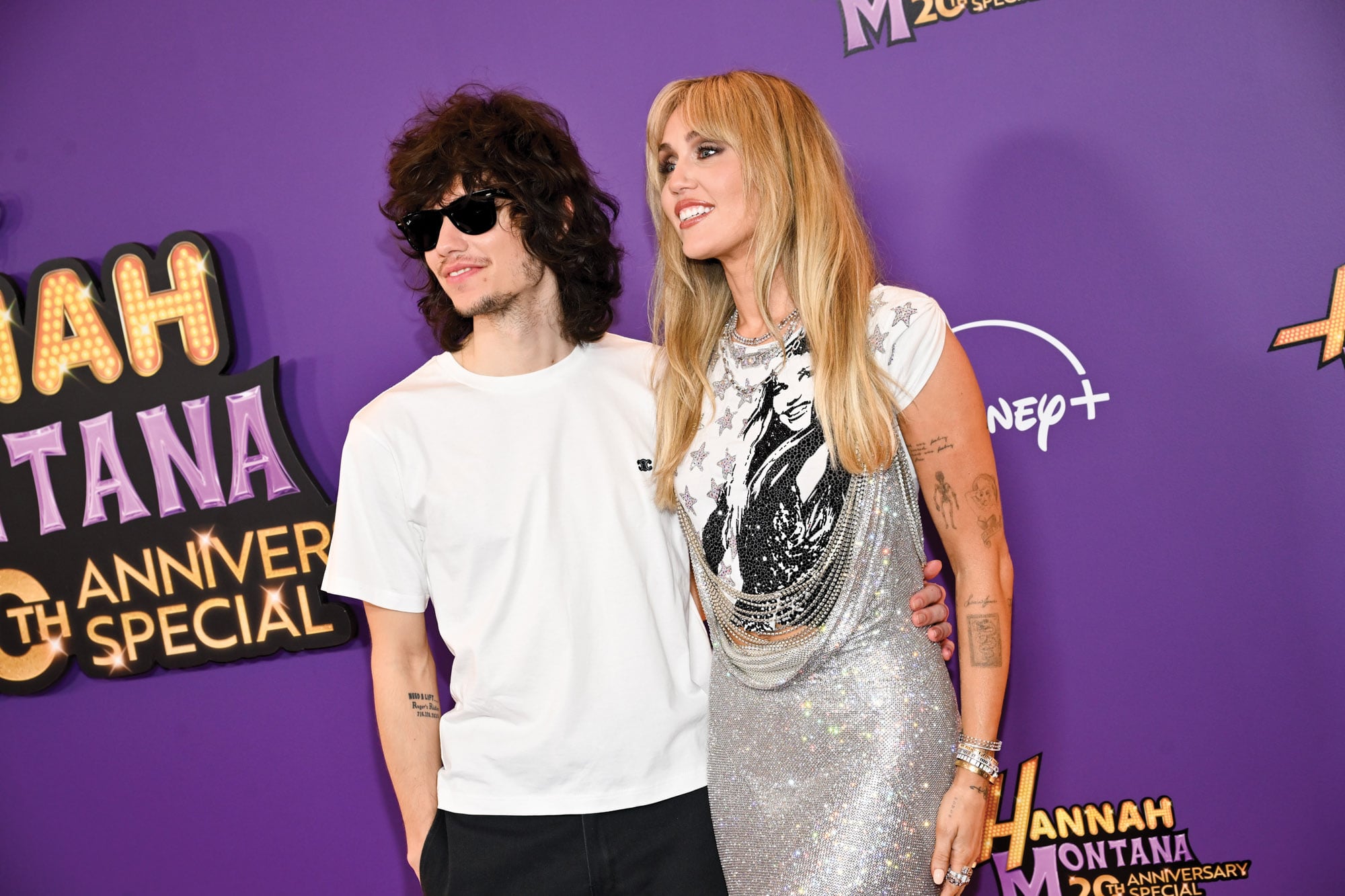 Con su prometido, el músico Maxx Morando