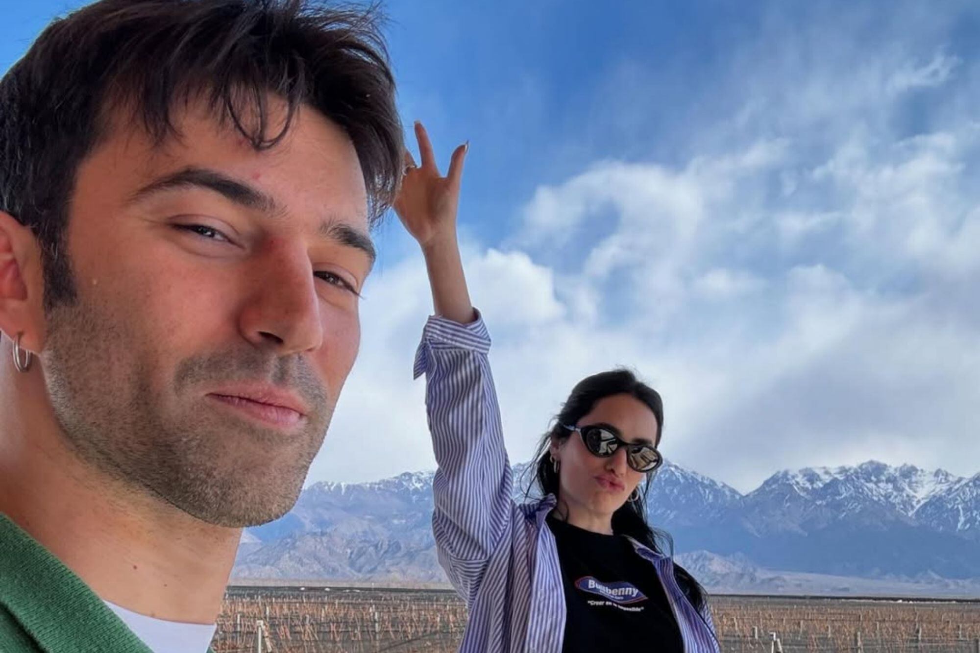 En agosto de 2024, la pareja realizó una escapada al Valle de Uco en Mendoza
