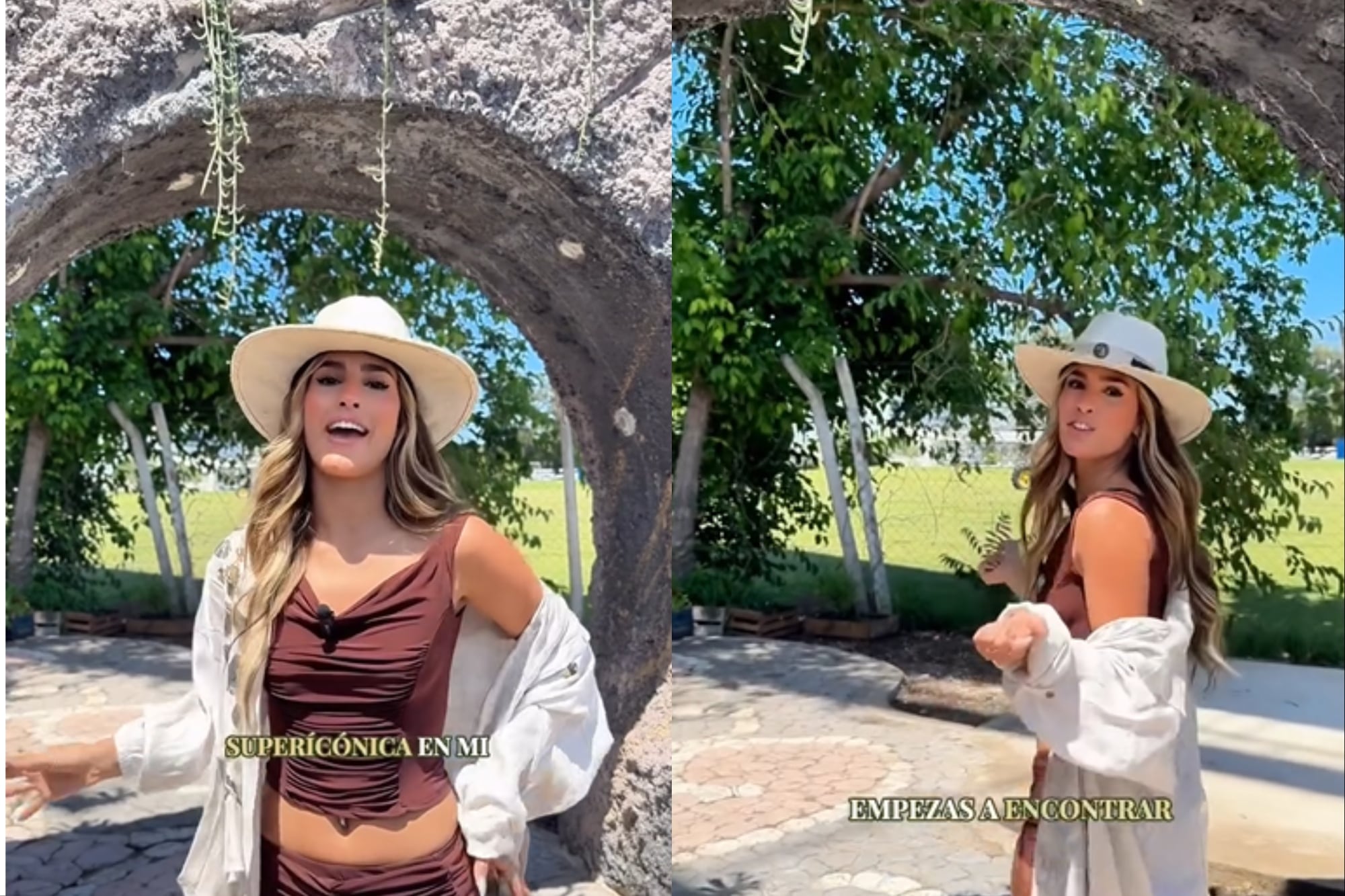 La influencer decidió abrir su cafetería en el vivero que tendrán sus padres (Foto: Captura de video / Instagram @poggiojulieta)