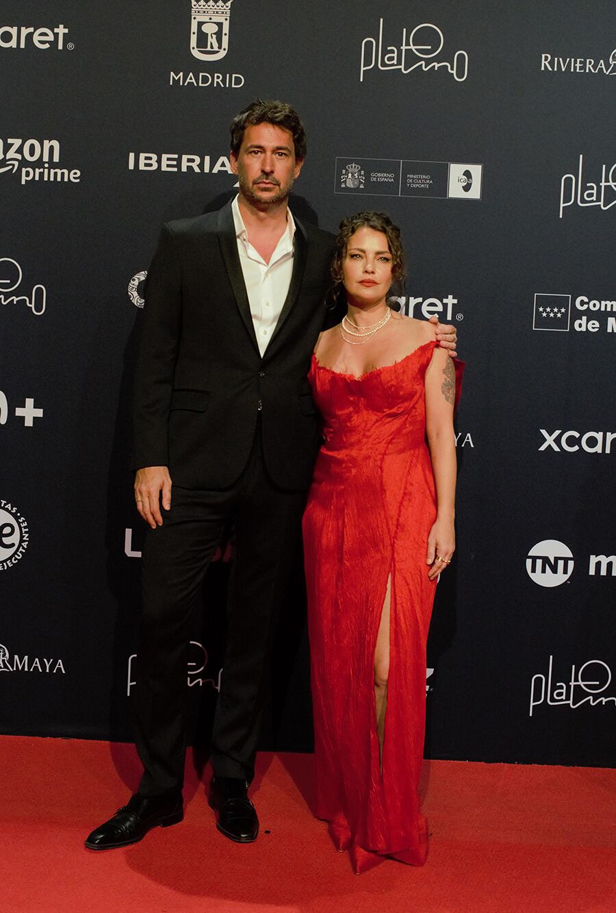 Dolores Fonzi y su pareja, Satiago Mitre, asistieron el fin de semana pasado a los Premios Platino, en la Riviera Maya