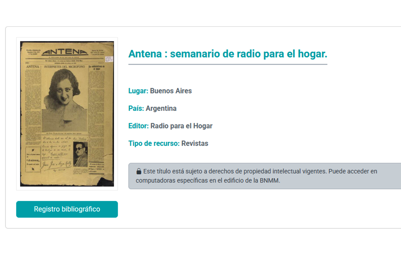 La Biblioteca Nacional restringió el acceso a varios archivos de la Hemeroteca digital