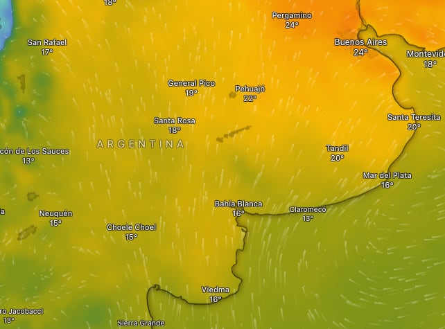 Hay alerta naranja y amarilla por tormentas, vientos y lluvias para este viernes 23 de octubre: las provincias afectadas