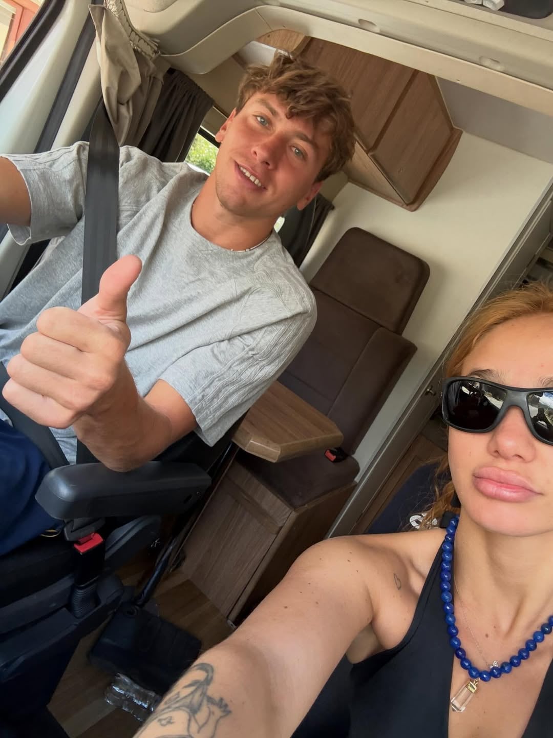 Marcos Giles en su viaje al sur junto a Angela Torres
(Foto: @marcos.giles)