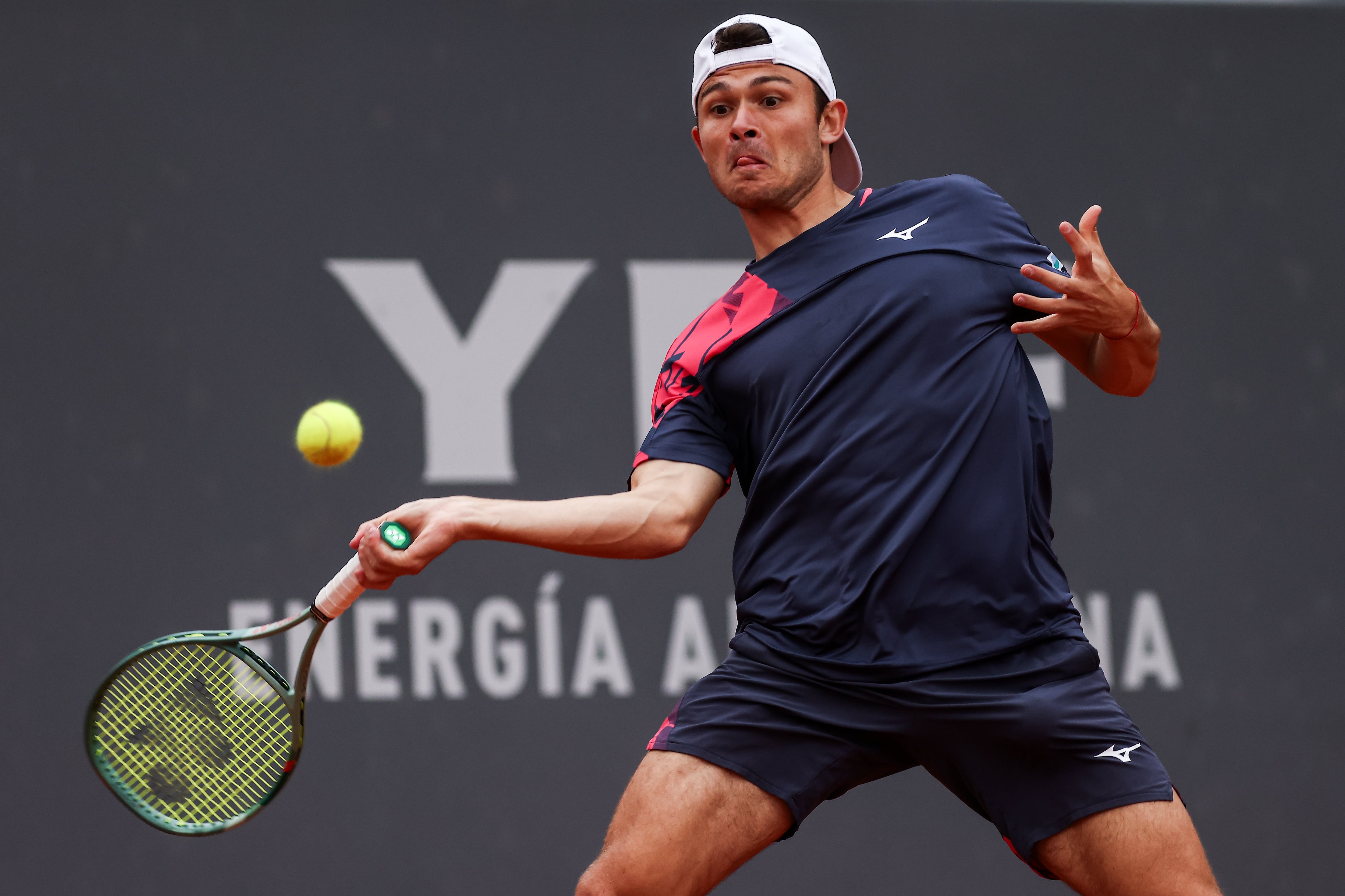 Alex Barrena, finalista del Challenger de Buenos Aires el año pasado