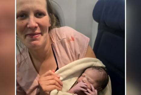 Estados Unidos: una pasajera embarazada dio a luz en pleno vuelo, antes del aterrizaje