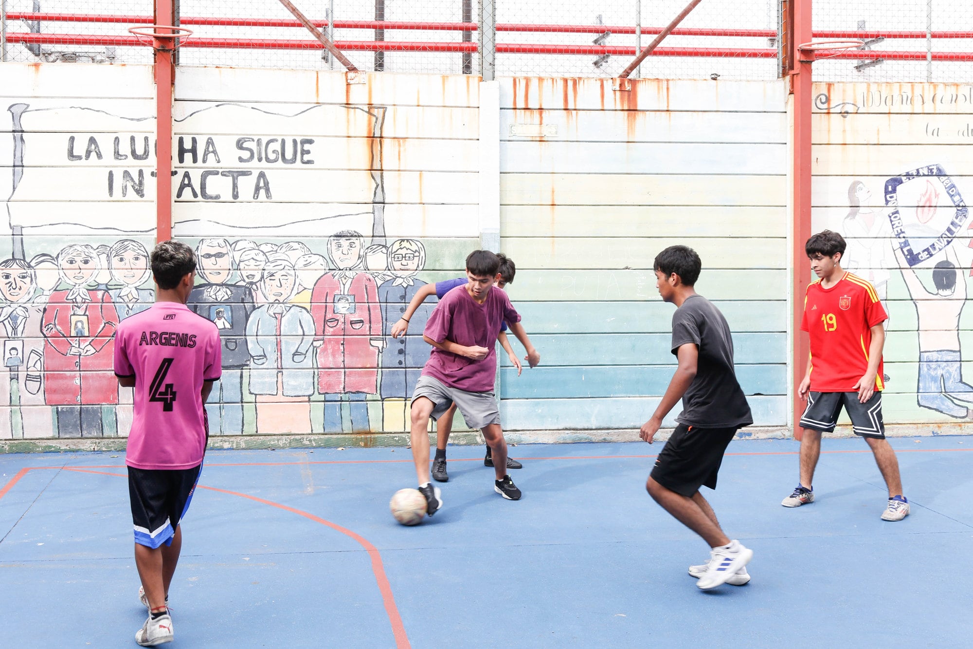 En la escuela técnica N°7 de Parque Patricio apuestan al deporte como espacio para detectar problemas emocionales
