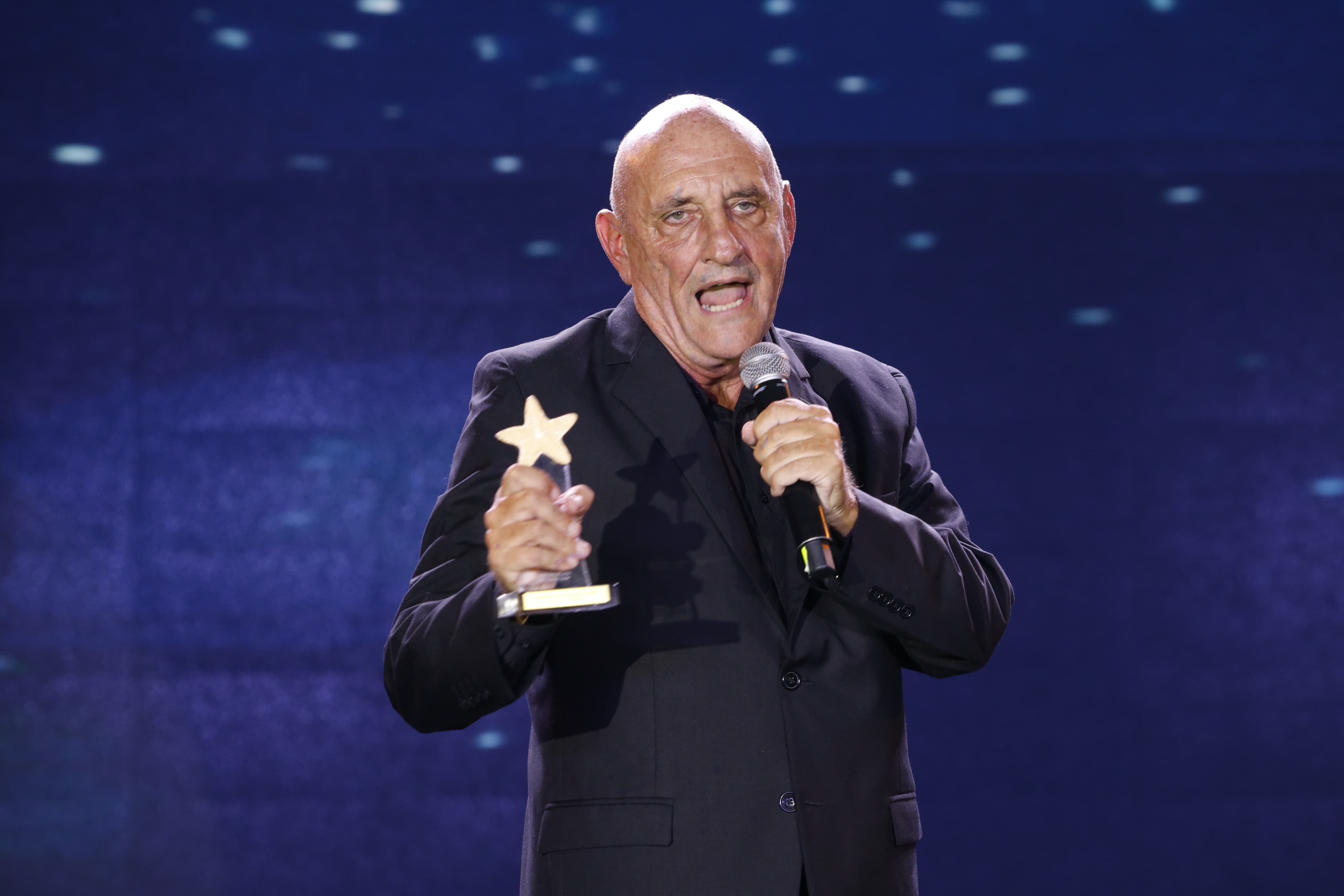 El “Puma” Gabriel Goity fue el ganador del premio Estrella de Mar de Oro