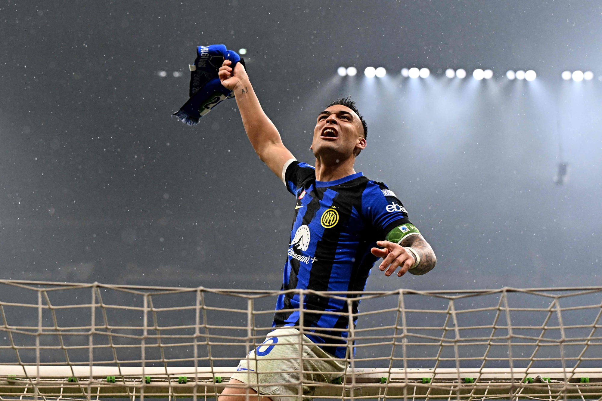 Lautaro Martínez se consagró campeón de la Serie A junto a Inter con cinco fechas de anticipación