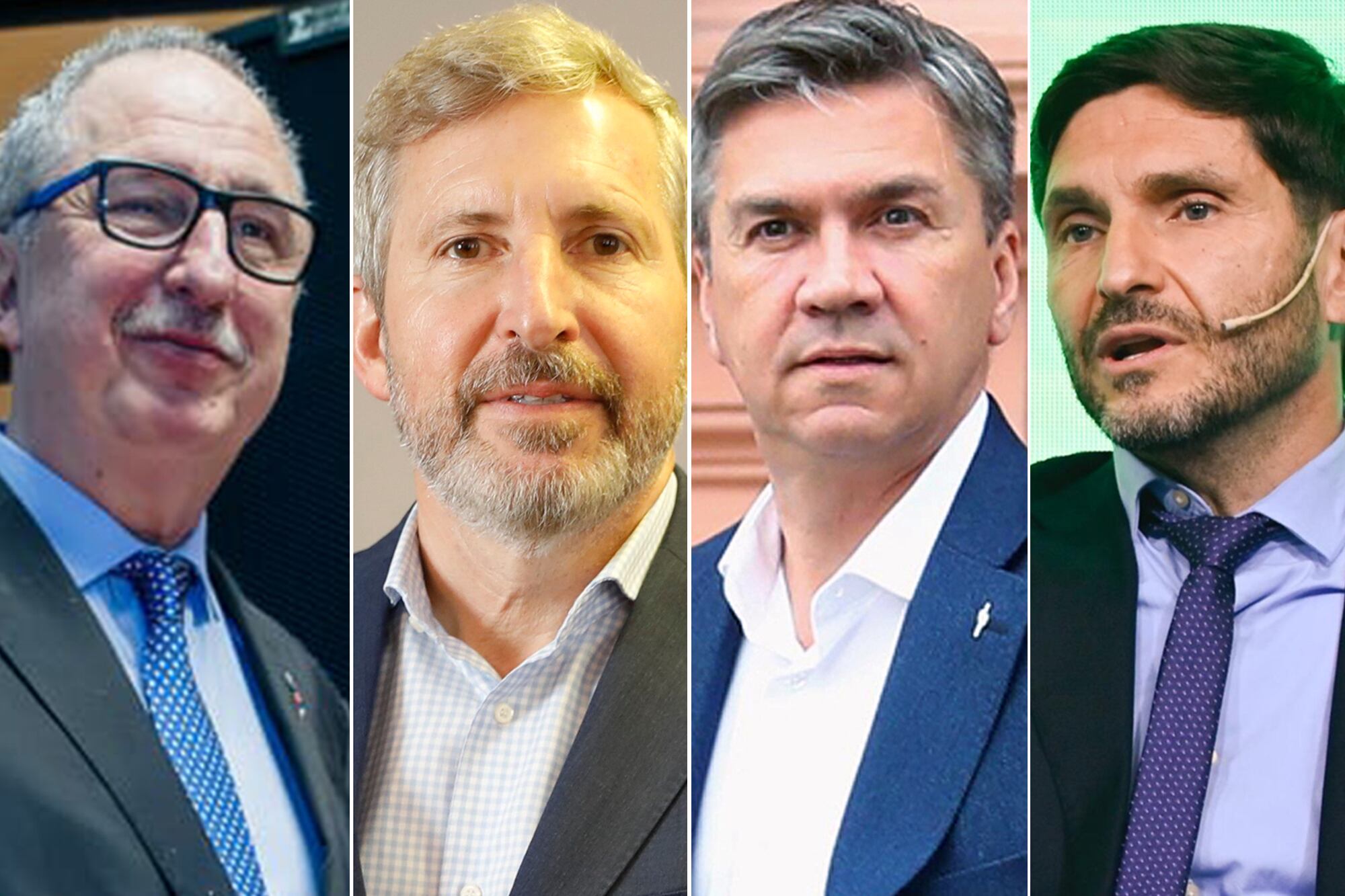 Passalaqua (Misiones), Frigerio (Entre Ríos), Pullaro (Santa Fe) y Zdero (Chaco)