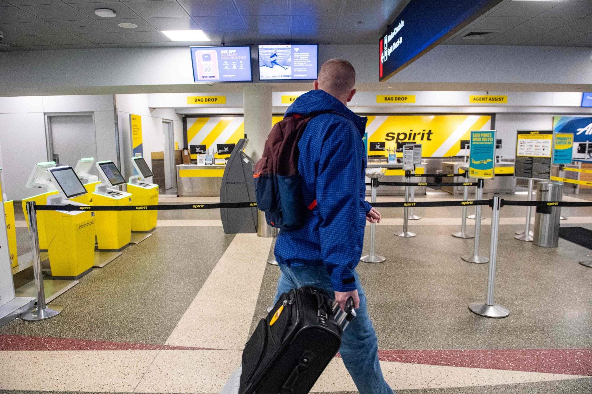 El aeropuerto de Houston reasignará las puertas de Spirit Airlines para uso compartido