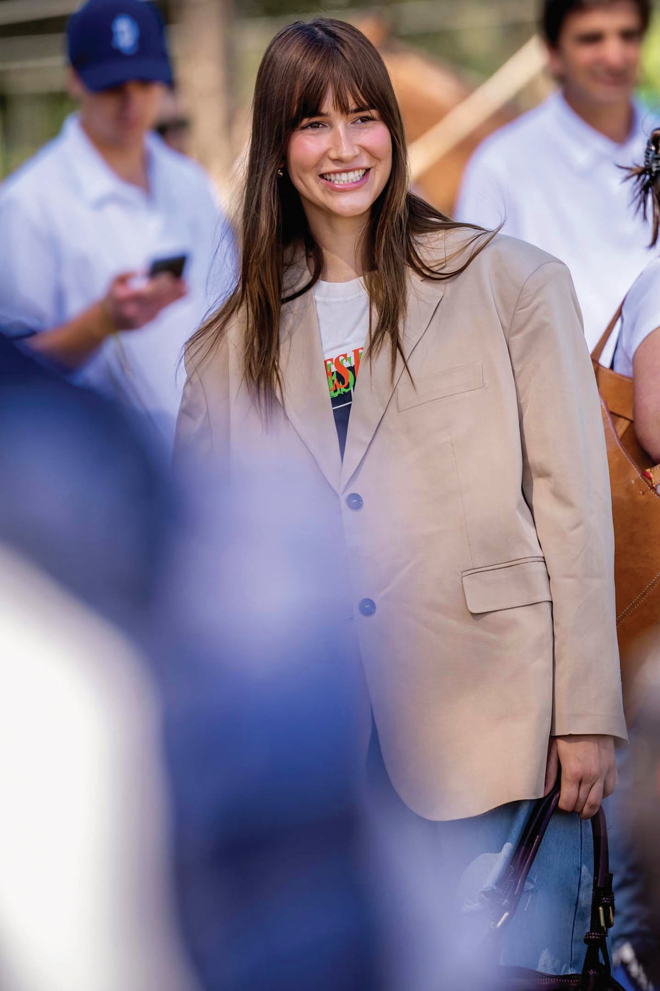 Myla Cambiaso también dijo presente. Amante del polo y de la moda, con 16 años recién cumplidos acaba de sacar su primer producto de skincare. Este año jugará por primera vez el Abierto de Polo Femenino