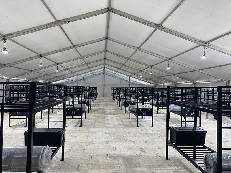 (Archivo) El centro de detención East Montana contará con una capacidad inicial de mil personas