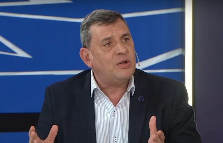 Maximiliano Bondarenko, anoche, en LN+