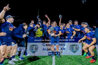 Argentina XV cambió y festejó: es campeón del Americas Rugby Championship