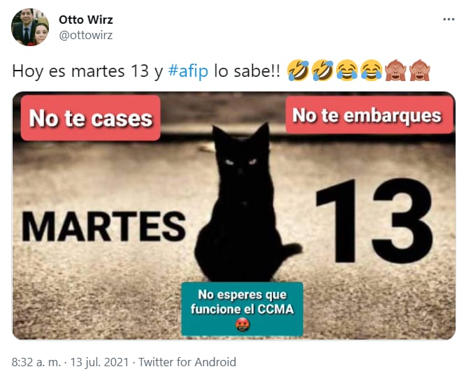 Los mejores memes por la llegada del martes 13