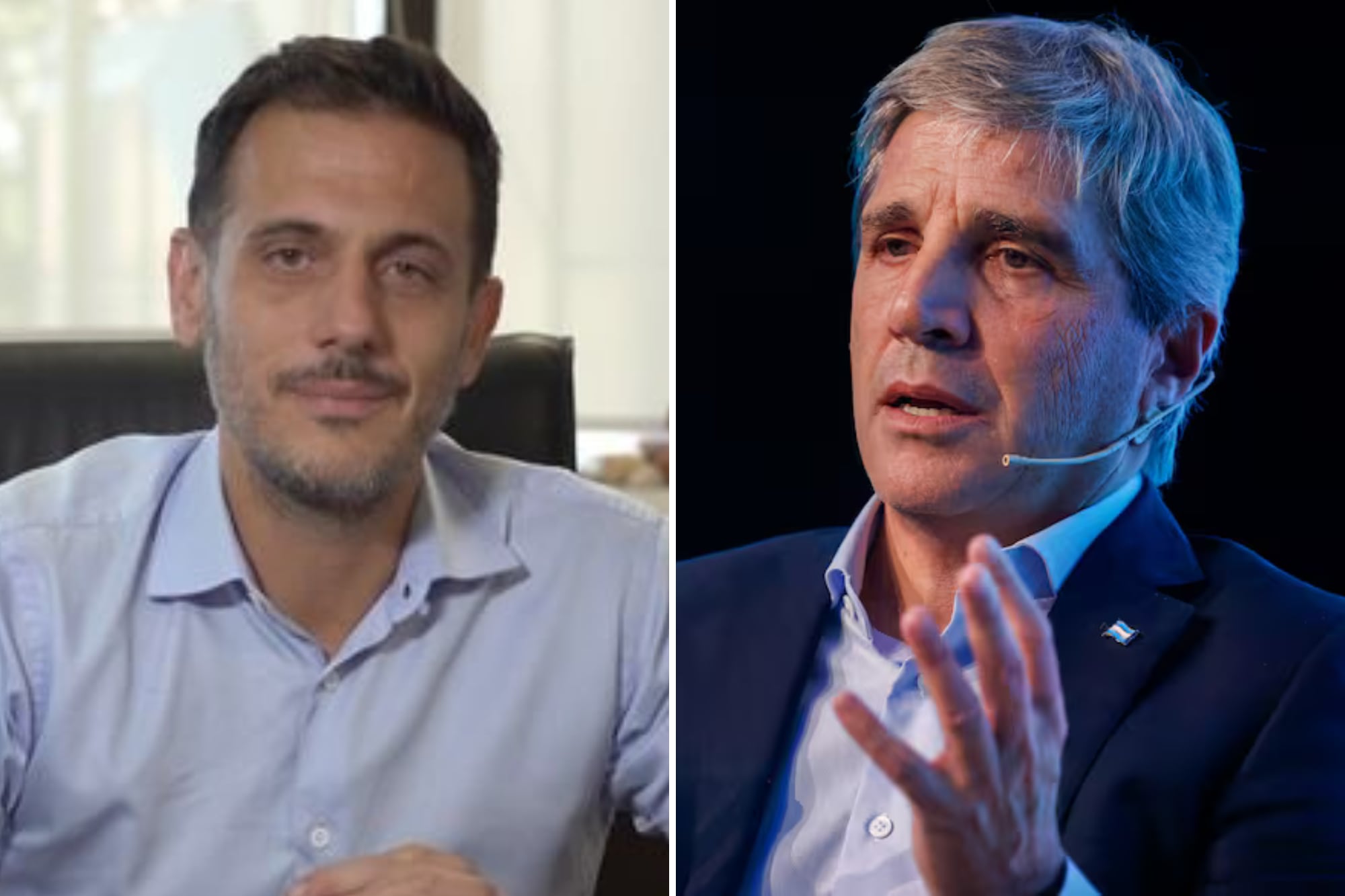 Cruce entre Caputo y el intendente de Lanús por las tasas municipales a compras en hipermercados