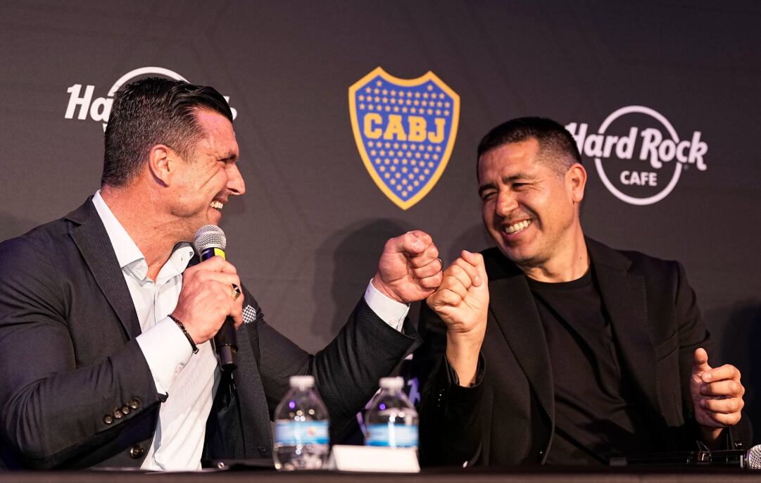 Riquelme selló el acuerdo con Hard Rock Café en Miami