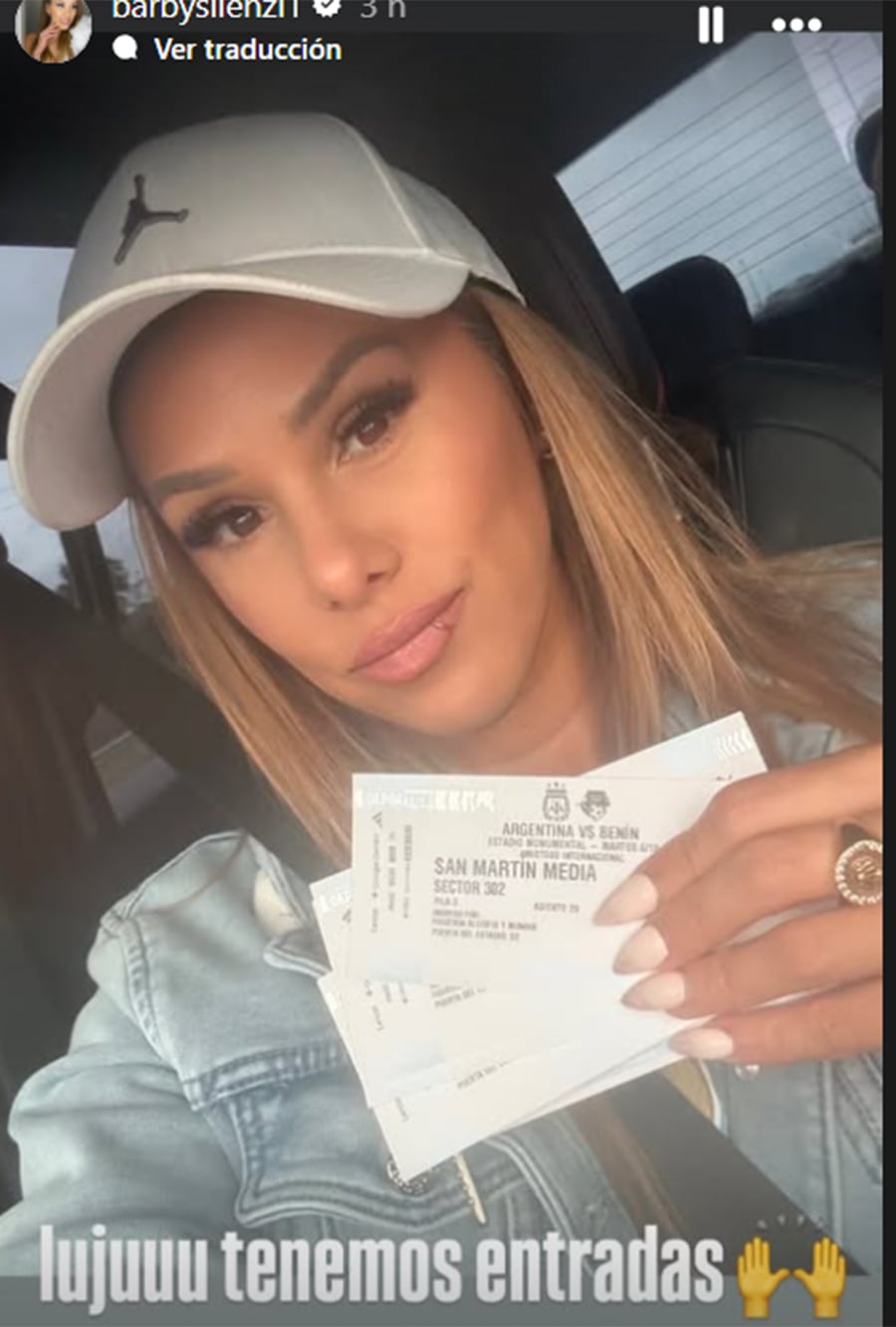 Barby Silenzi, camino al Monumental