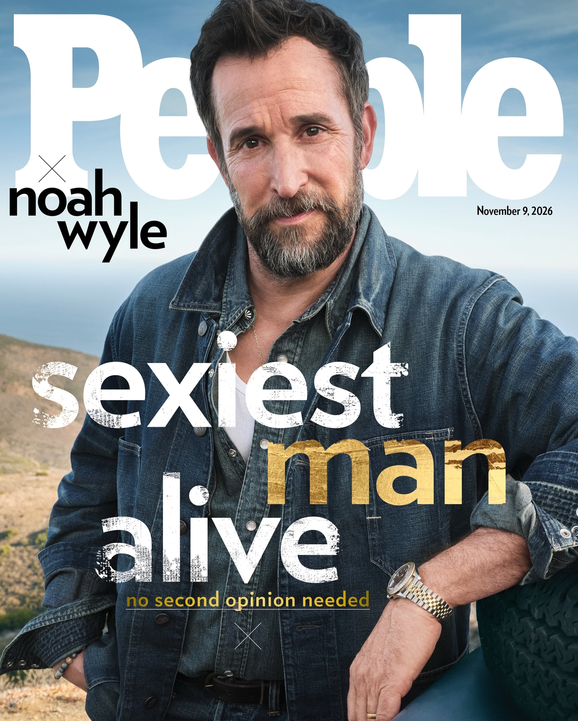 Noah Wyle fue elegido el hombre más sexy del mundo por la revista People (Foto: People)
