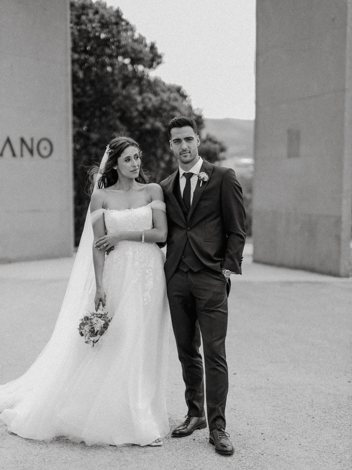 La pareja dio el