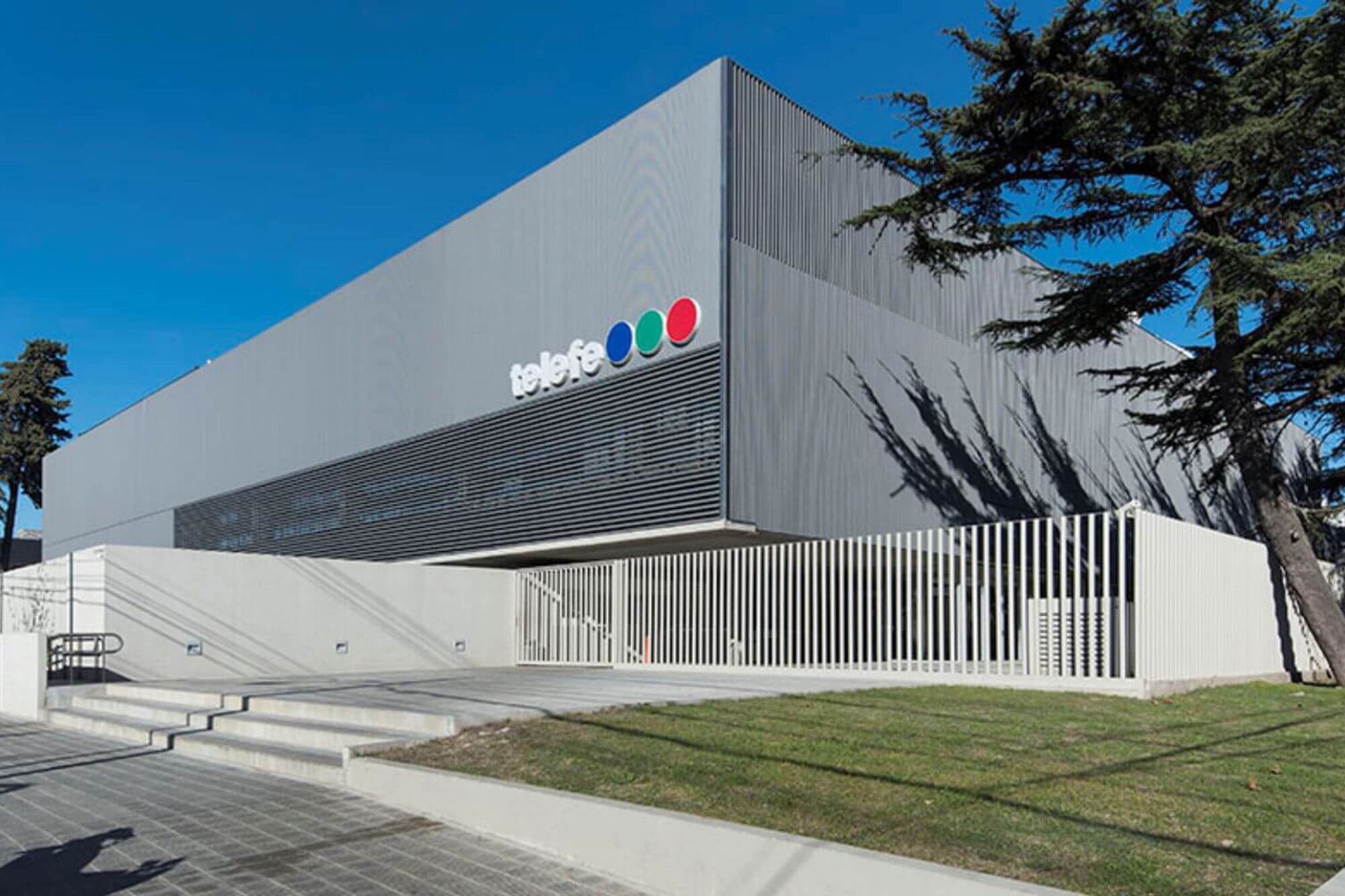 Los estudios de Telefe en la localidad bonaerense de Martínez